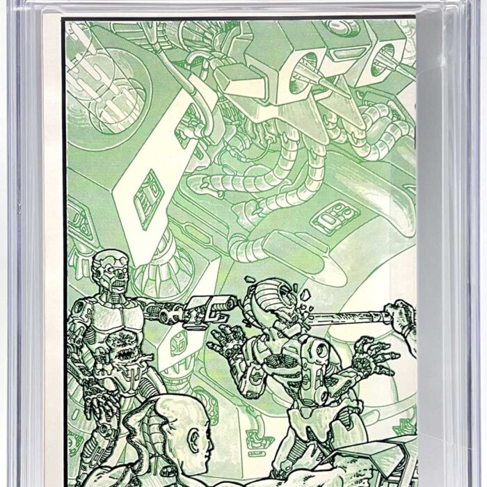 TMNT Book 4 CGC Signature Series 9.6 Signed with Gorgeous Remarque