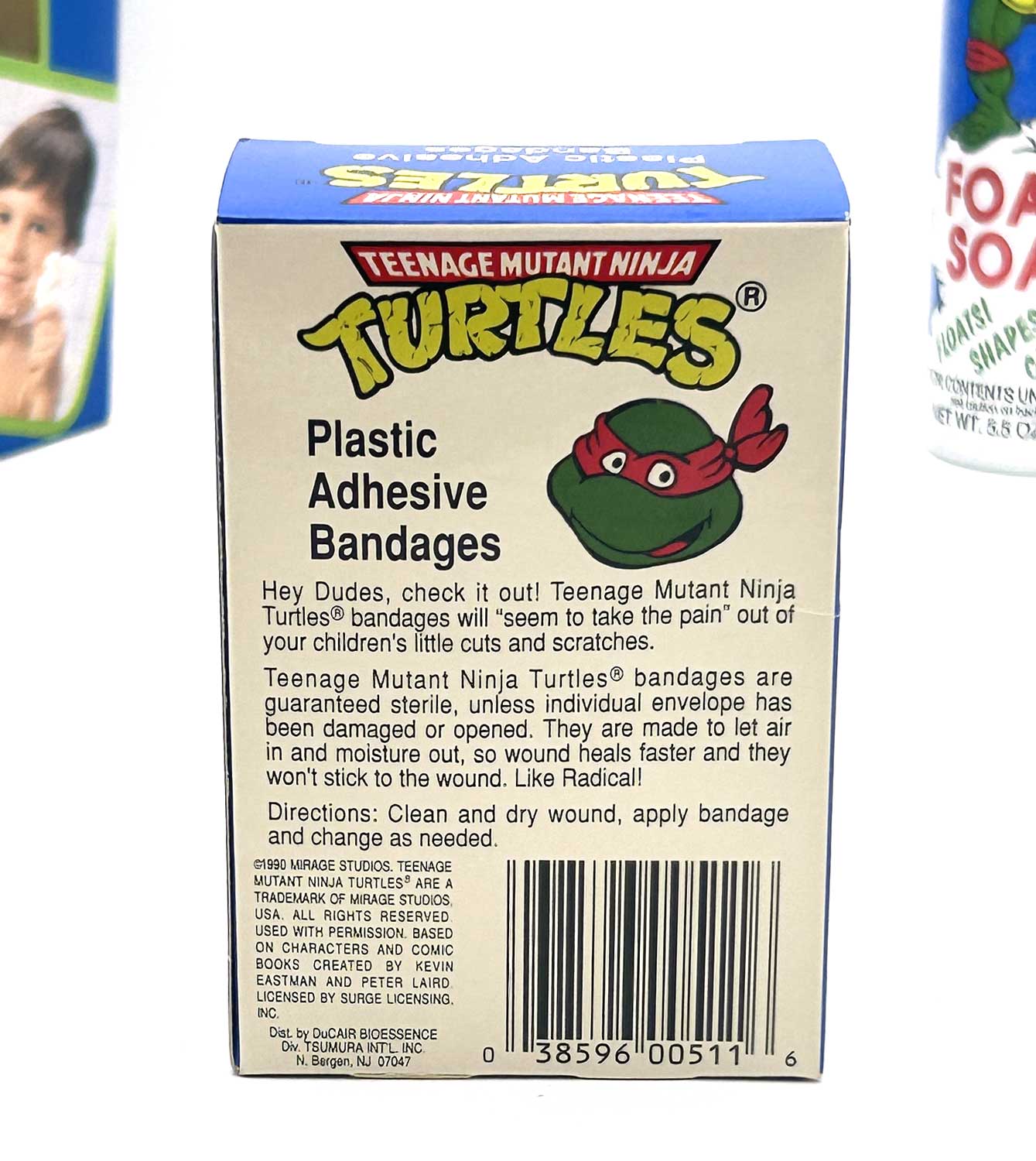 TMNT 1989 Play Shaving Kit Bundle with Signatures a Head Sketch and JSA Labels - Image 8