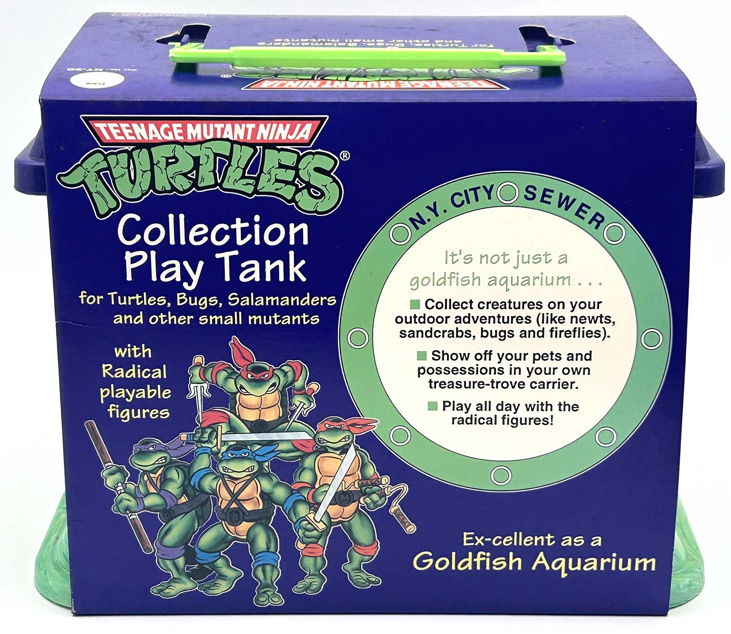 1993 Collection Play Tank with Hologram COA and JSA Signed with Remarque by Kevin Eastman - Image 3
