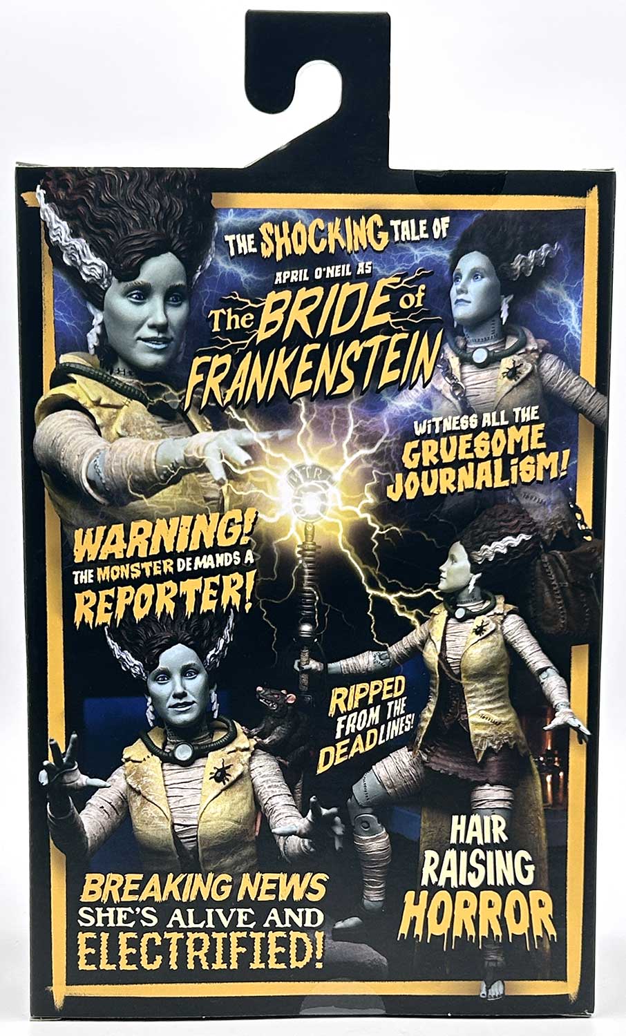 TMNT Universal Monsters Ultimate April as The Bride with Headsketch Remarque - Image 5