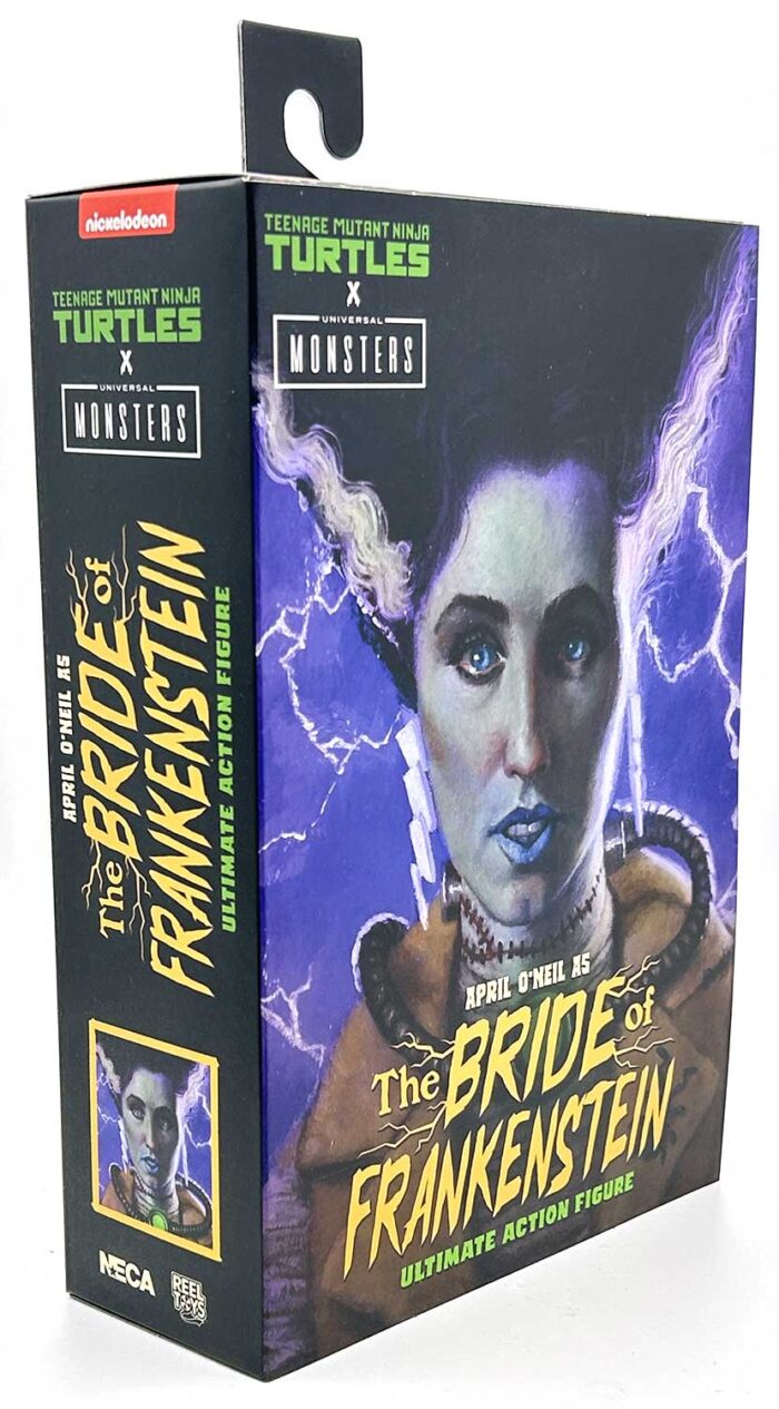 TMNT Universal Monsters Ultimate April as The Bride with Headsketch Remarque