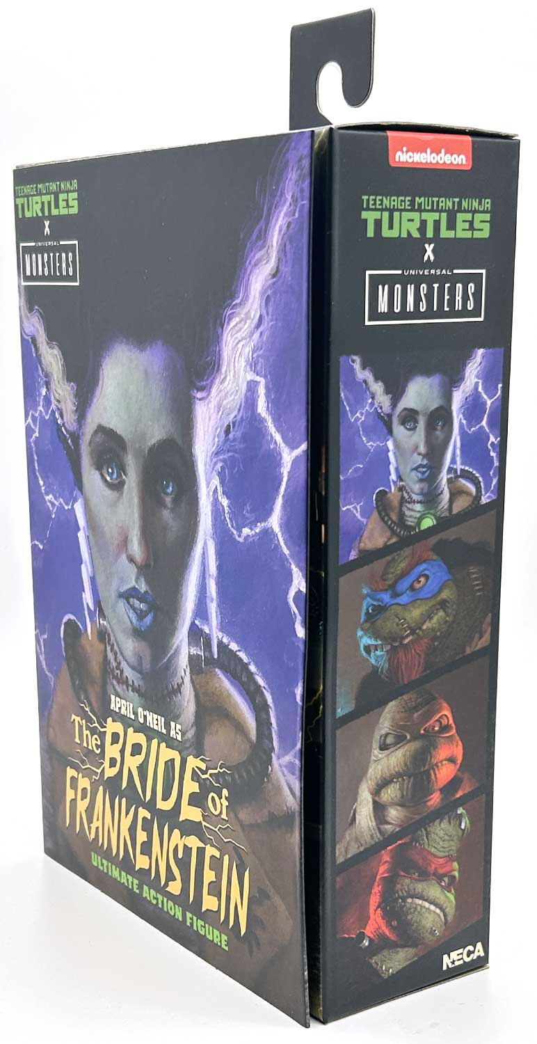 TMNT Universal Monsters Ultimate April as The Bride with Headsketch Remarque - Image 4