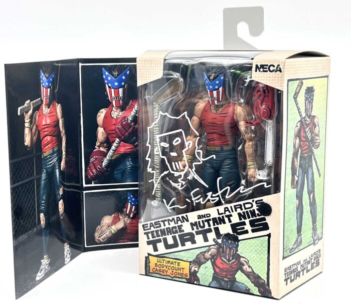 TMNT (Mirage Comics) Ultimate Bodycount Casey Jones with Stunning Remarque Signed COA and more …