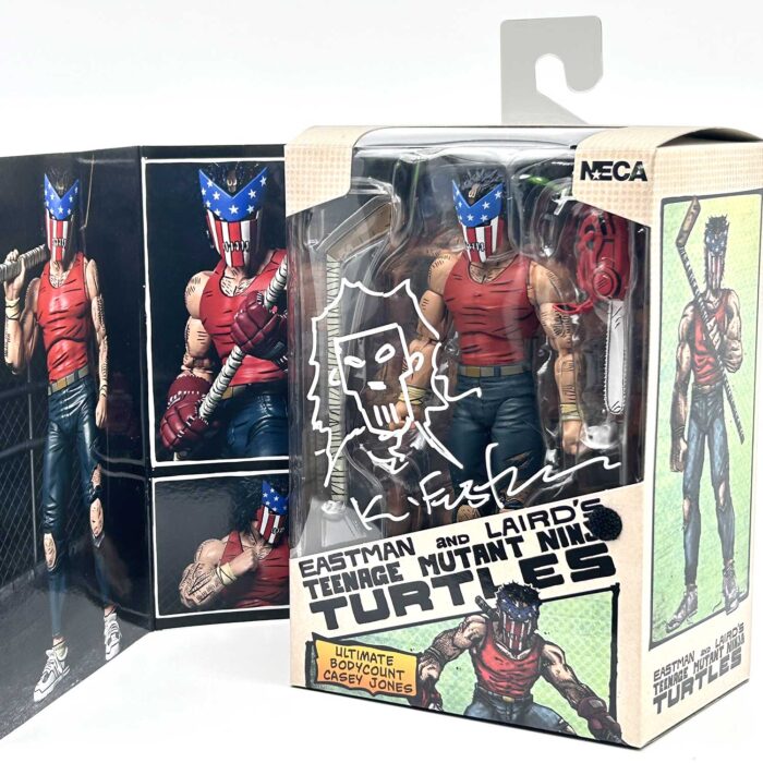 TMNT (Mirage Comics) Ultimate Bodycount Casey Jones with Stunning Remarque Signed COA and more …