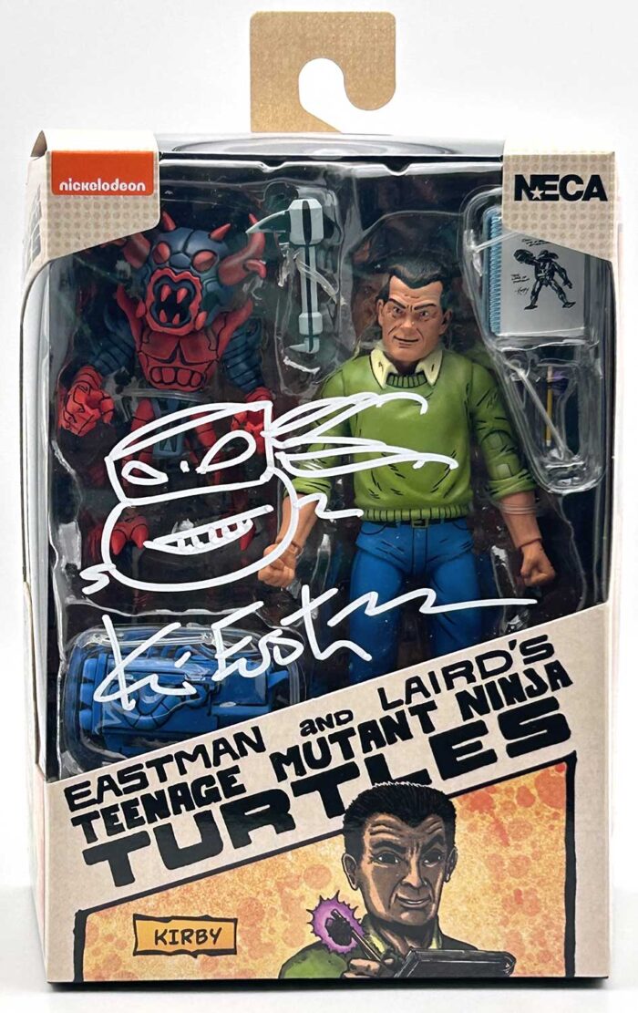 TMNT (Mirage Comics) KIRBY  – Eastman Designed with Signed with a Stunning Remarque Signed COA and More …