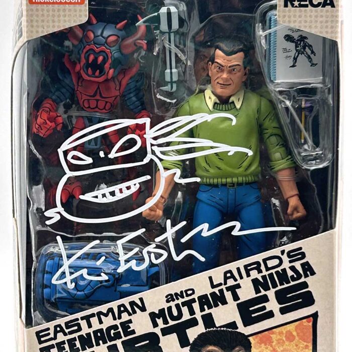 TMNT (Mirage Comics) KIRBY  – Eastman Designed with Signed with a Stunning Remarque Signed COA and More …