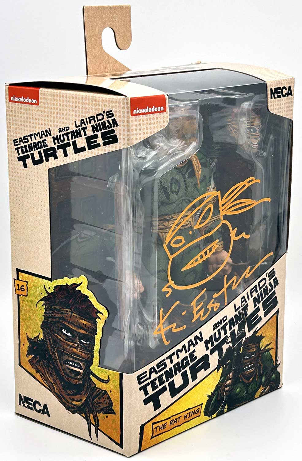 TMNT (Mirage Comics) THE RAT KING – Eastman Designed with Signed with a stunning head sketch remarque, Signed COA and more … - Image 2