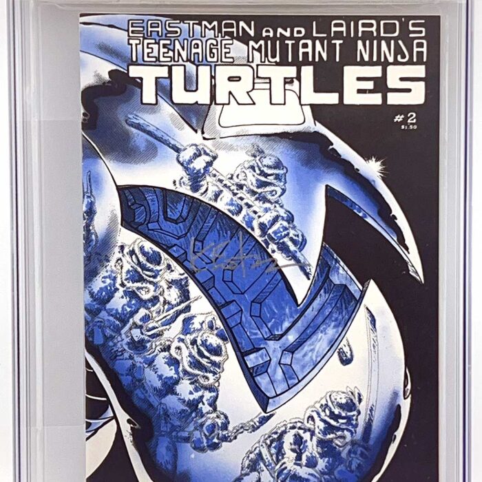 TMNT Book 2 Second Printing CGC Signature Series 9.2 Signed
