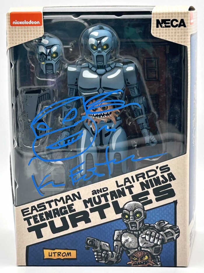 TMNT (Mirage Comics) UTROM  – Eastman Designed with Signed with a stunning purple head sketch remarque, Signed COA and more …