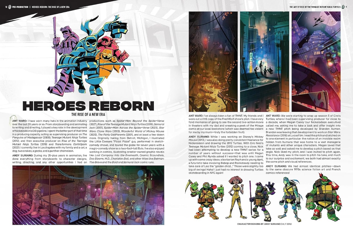 The Art of Rise of The Teenage Mutant Ninja Turtles with a stellar SIGNED Remarque - Image 4