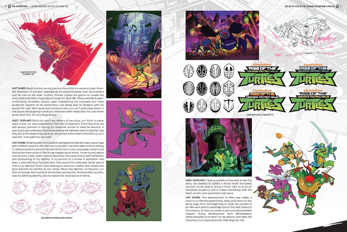 The Art of Rise of The Teenage Mutant Ninja Turtles with a stellar SIGNED Remarque - Image 6