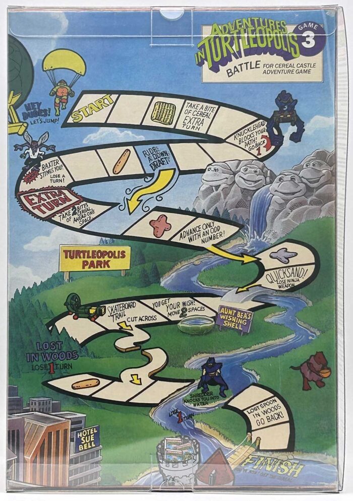 1989 TMNT Factory Sealed Cereal Box – Signed with JSA Authentication PLUS it Still has the cereal – RARE
