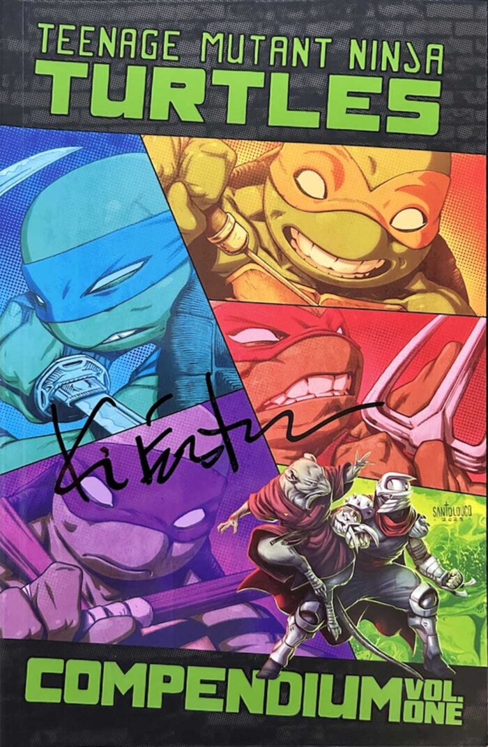 Teenage Mutant Ninja Turtles: Ongoing Compendium, Vol. 1 – by Kevin Eastman and Tom Waltz SIGNED by Kevin
