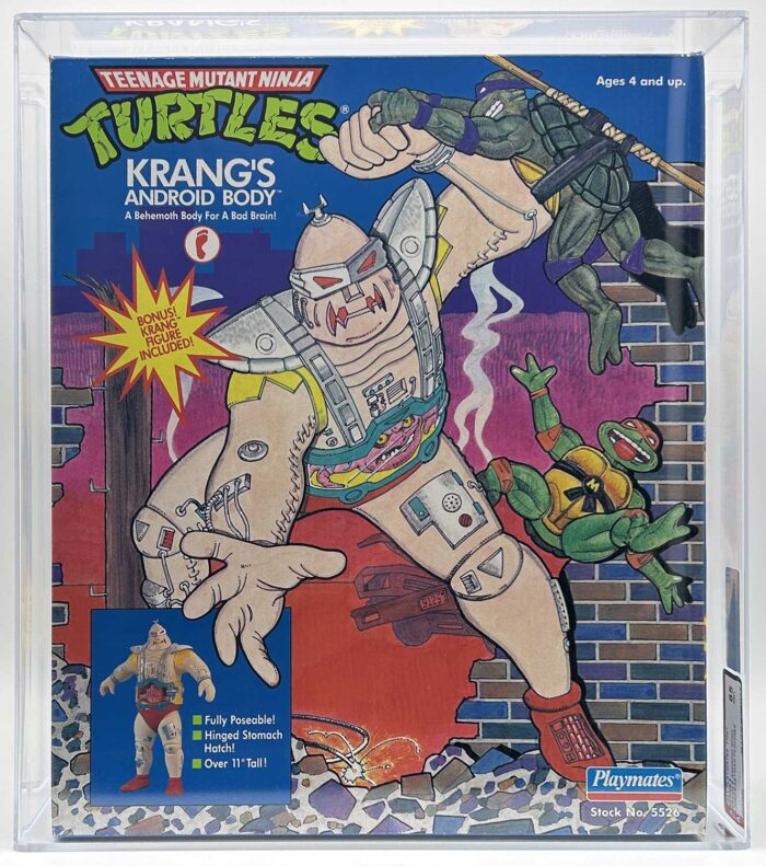 1991 Playmates TMNT Krang’s Android Body with Laird/Eastman Pedigree AFA 85 Near Mint+