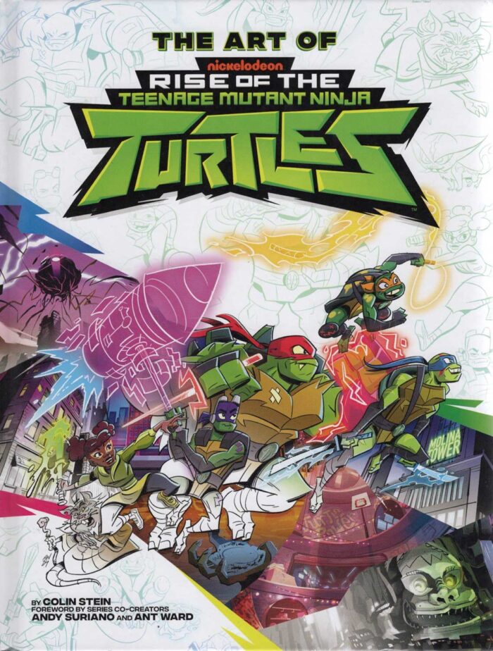 The Art of Rise of The Teenage Mutant Ninja Turtles with a stellar  SIGNED Remarque