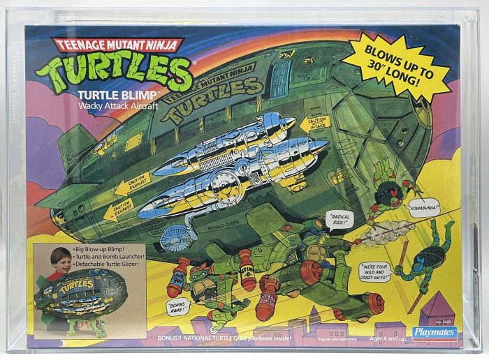 1989 Playmates TMNT Blimp Series 1 with Laird/Eastman Pedigree AFA 70+ EX+
