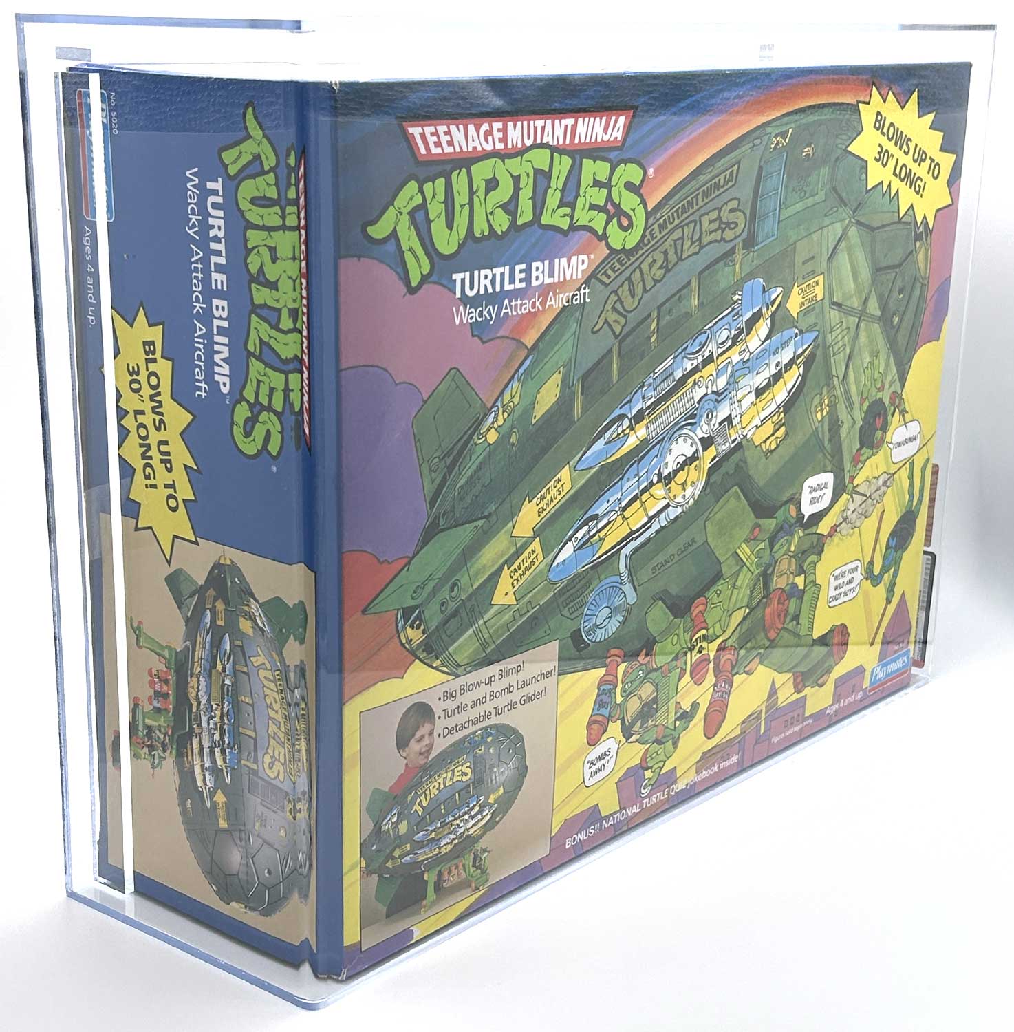 1989 Playmates TMNT Blimp Series 1 with Laird/Eastman Pedigree AFA 70+ EX+ - Image 3