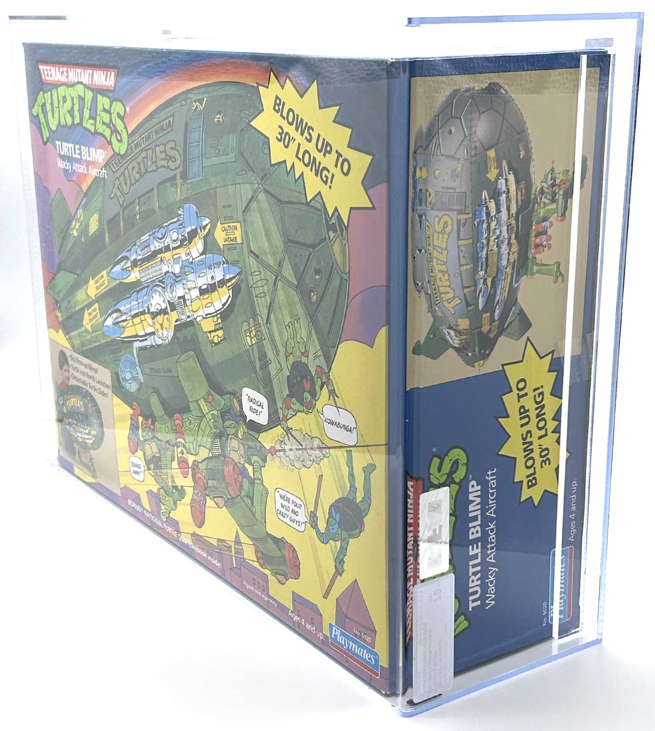 1989 Playmates TMNT Blimp Series 1 with Laird/Eastman Pedigree AFA 70+ EX+ - Image 4
