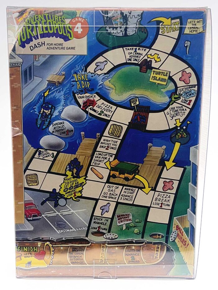 1989 TMNT Factory Sealed Cereal Box – Signed with JSA Authentication PLUS it Still has the cereal – RARE