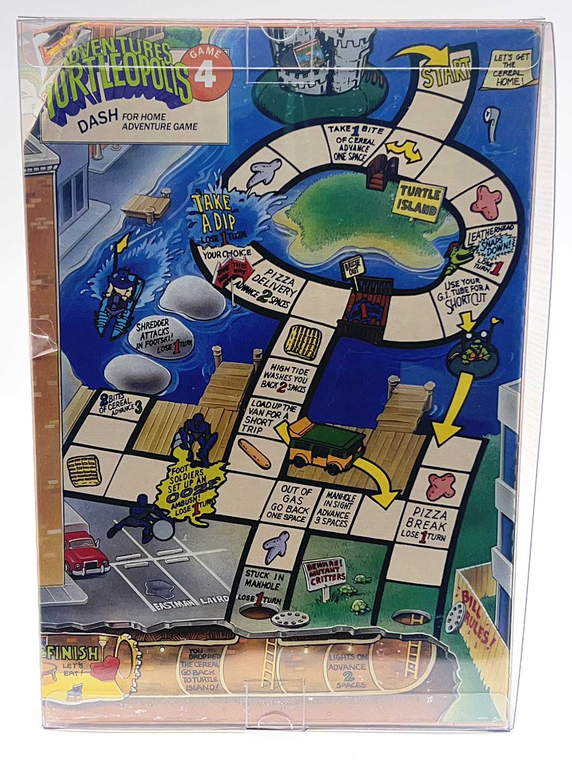 1989 TMNT Factory Sealed Cereal Box - Signed with JSA Authentication PLUS it Still has the cereal - RARE - Image 2
