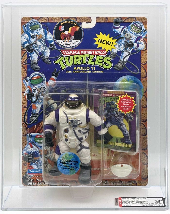1994 Playmates TMNT Apollo 11 Touchdown Don with Laird/Eastman Pedigree AFA 80+ Y-NM